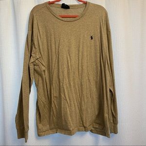 Polo by Ralph Lauren Men’s Grey Long Sleeve Shirt Size XXL